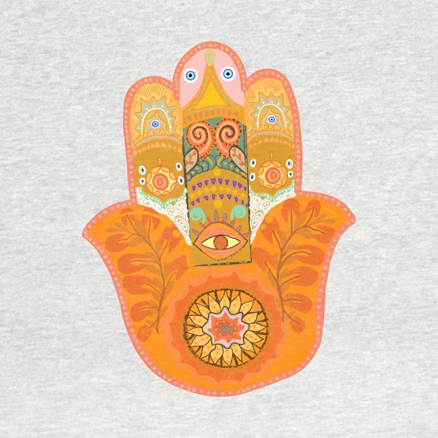 Warm Hamsa Design by lilydlin